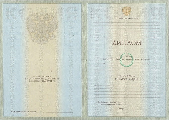 Диплом журналиста 2003-2008 года